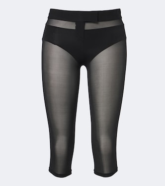 Sheer capri pants and briefs set | Magda Butrym