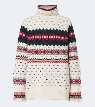 Fair Isle wool, cotton, and alpaca sweater | Polo Ralph Lauren