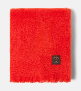 Mohair Lisos mohair and wool-blend throw | Mantas Ezcaray