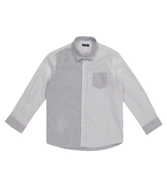 Pinstriped cotton shirt | Il Gufo