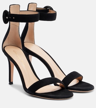 Sandali Portofino 85 in suede | Gianvito Rossi