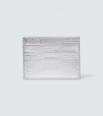 BB leather card holder | Balenciaga