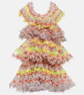 Tiered midi dress | Susan Fang