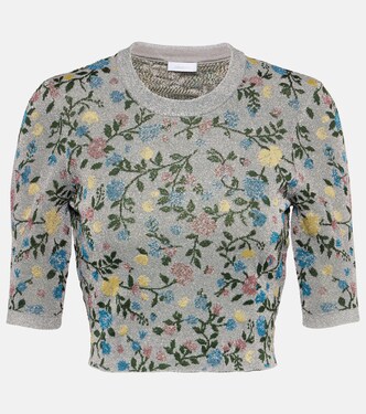 Floral jacquard sweater | Rabanne