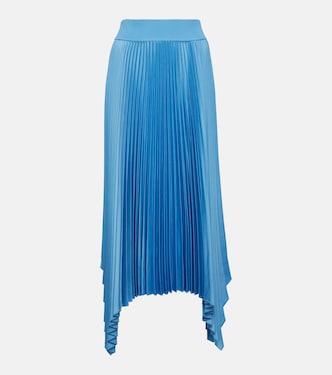 Ade plissé midi skirt  | Joseph