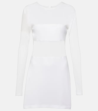 Minikleid Dash Dash aus Mesh | Norma Kamali