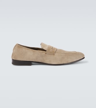L'Asola suede penny loafers | Zegna