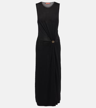 Saralien gathered jersey midi dress | Altuzarra