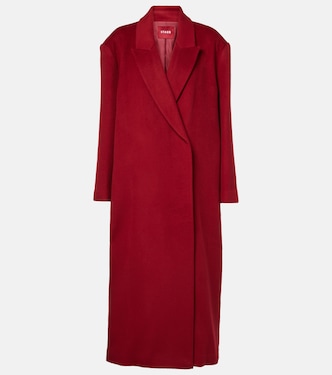 Serge wool-blend overcoat | Staud