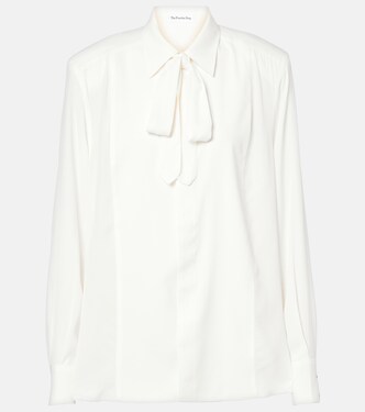 Sophie satin blouse | The Frankie Shop