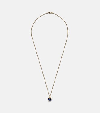Collier en or 18 ct, saphir et diamants | Anita Ko