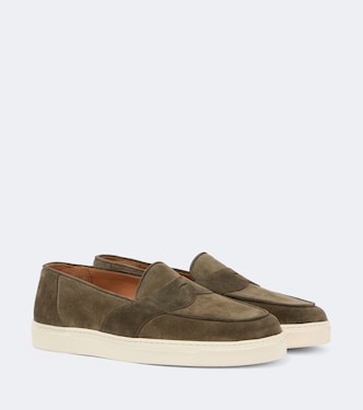 Joey II suede loafers | George Cleverley