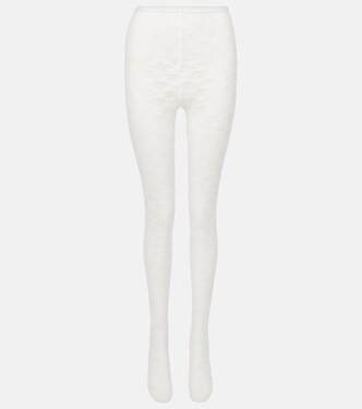 Collant in pizzo floreale | Self-Portrait