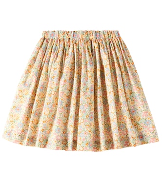 Suzon floral cotton skirt | Bonpoint