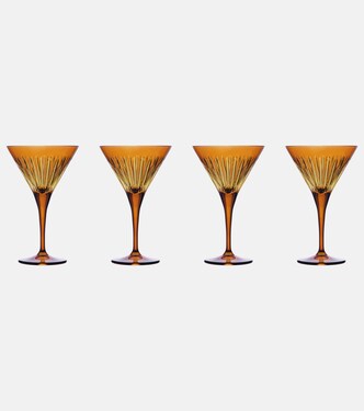 Prism set of 4 martini glasses | L'Objet