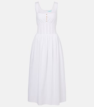 Robe longue Eden en coton | Melissa Odabash