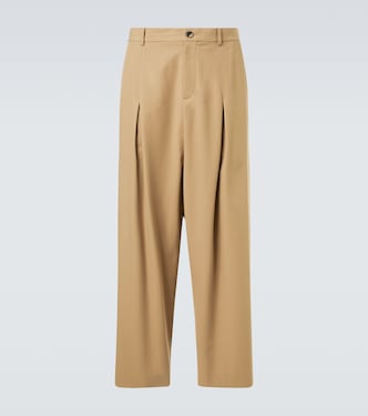 Cotton twill wide-leg pants | Loewe