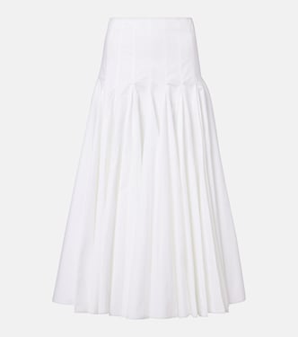 Cotton jersey midi skirt | Jacquemus