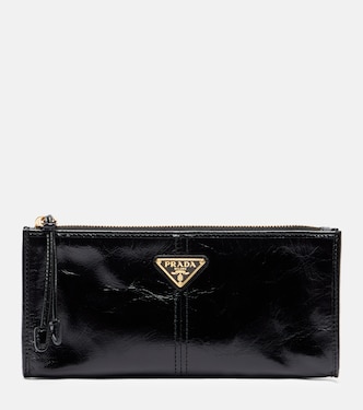 Logo leather pouch | Prada