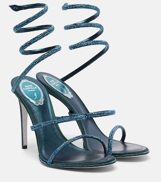 Cleo 105 embellished satin sandals | Rene Caovilla