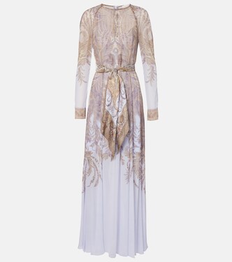 Hypnotic belted paisley maxi dress | Zimmermann