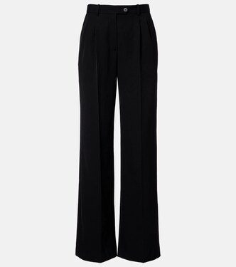 Virgil wool gabardine wide-leg pants | The Row