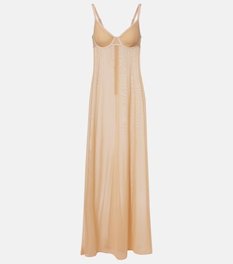 Sheer maxi dress | Balenciaga