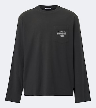 Longsleeve aus einem Baumwollgemisch | Acne Studios