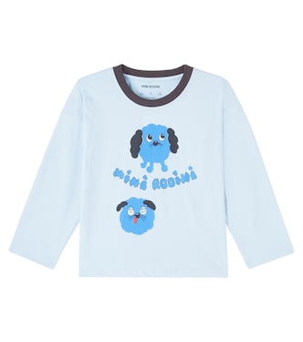Printed cotton jersey T-shirt | Mini Rodini