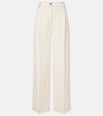 Pleated wide-leg jeans | Max Mara