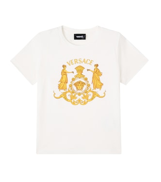 T-Shirt Hall of Heroes Crest aus Jersey | Versace Kids