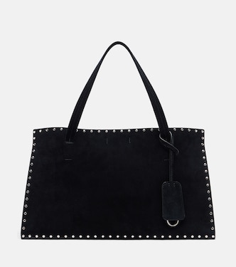 Small Stud Cabas suede tote bag | Phoebe Philo
