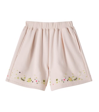 Cornelia cotton fleece shorts | Bonpoint