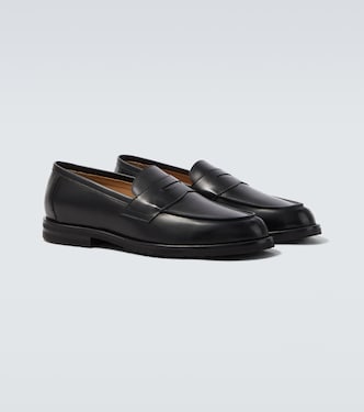 Leather penny loafers | Thom Sweeney