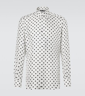 Polka-dot silk shirt | Dolce&Gabbana