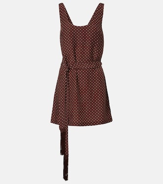 Vestido corto Evie con lunares | Posse