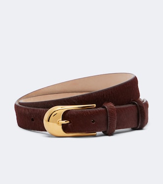 Dome calf hair belt | Khaite