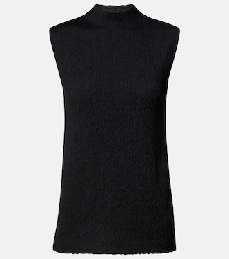 Oakson knitted silk top | The Row