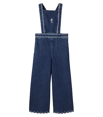 Embroidered denim jumpsuit | Polo Ralph Lauren Kids