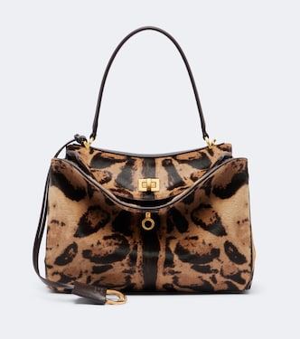 Rodeo Small calf hair shoulder bag | Balenciaga