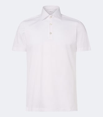Cotton jersey polo shirt | Kiton