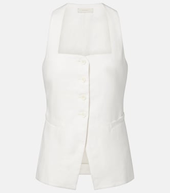 Jackie linen vest  | Faithfull