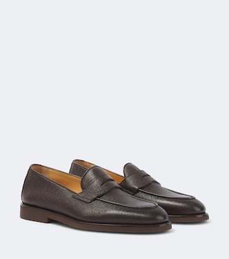 Leather penny loafers | Brunello Cucinelli