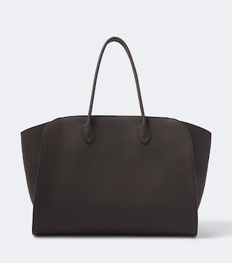 Marlo 17 leather tote bag | The Row