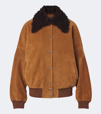 Suede blouson jacket | Plan C