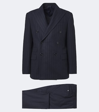 Chalk stripe wool and cashmere suit | Ralph Lauren Purple Label