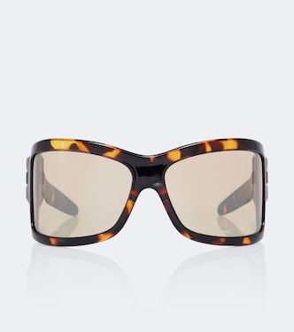 Intrecciato shield sunglasses | Bottega Veneta