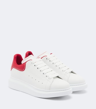 Oversized leather sneakers | McQueen