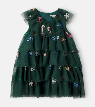 Yvonne sequined ruffled tulle dress | Konges Sløjd