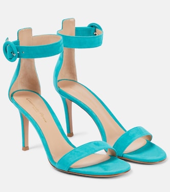 Portofino 85 suede sandals | Gianvito Rossi